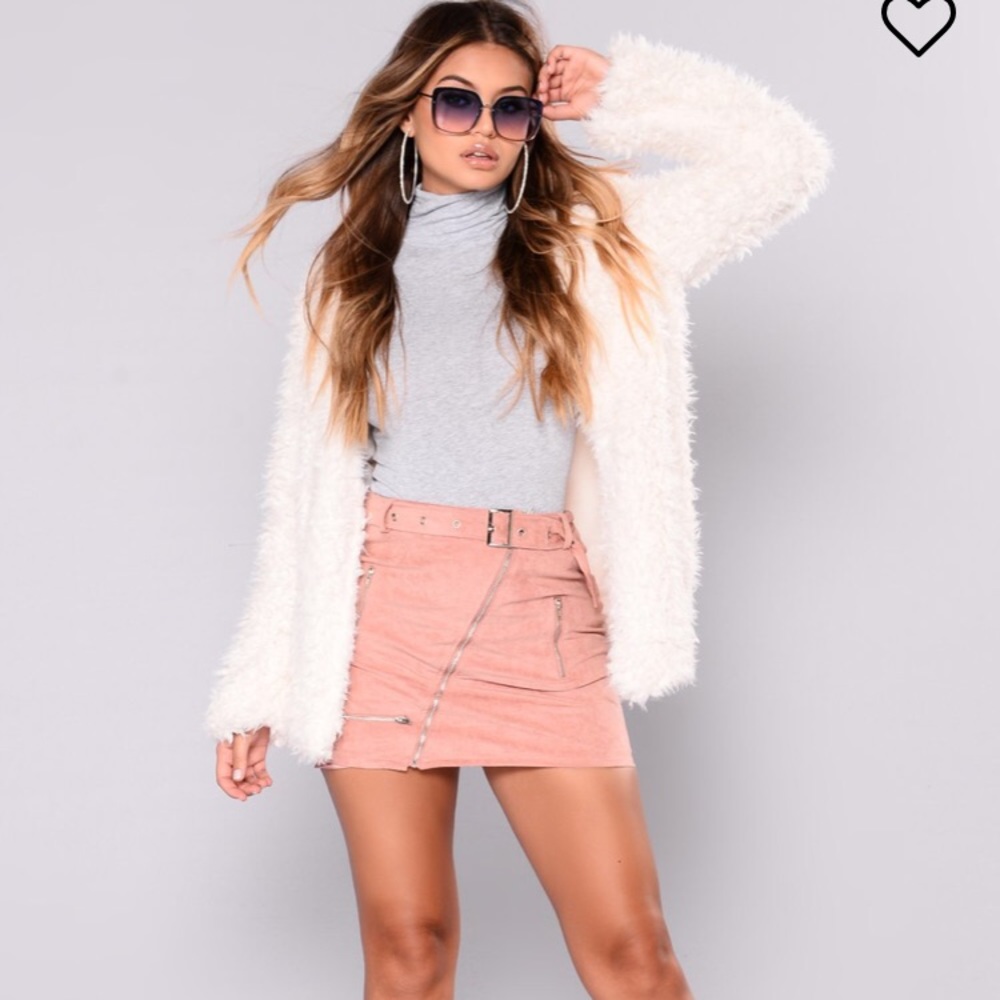 White Fur Coat